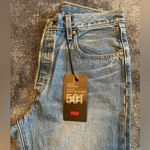 Levi’s Premium 31 X 28 Original 501 straight leg BNWT